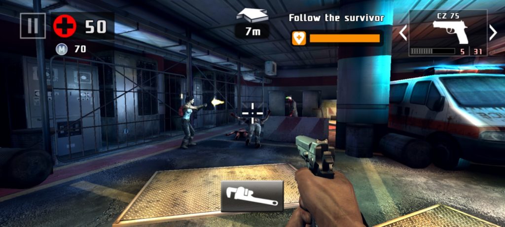 Nothing Phone (1) Dead Trigger 2 screenshot zombie