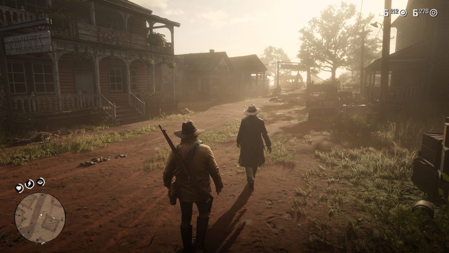 spacer po mieście w rdr2