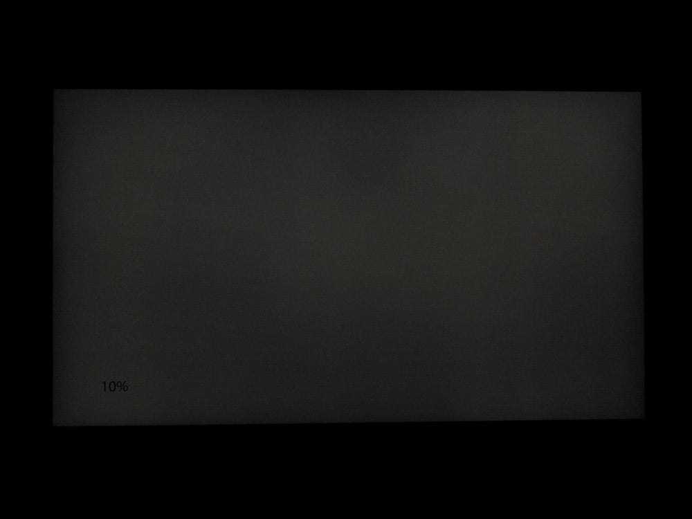 Scena testowa nierównomierne podświetlenie LG 55QNED813Q
