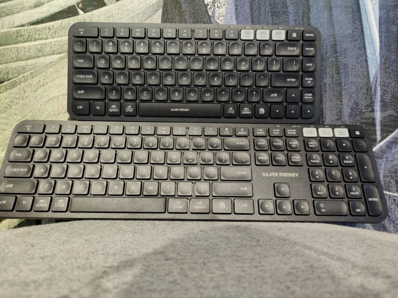 Recenzja porównawcza biurowych klawiatur Silver Monkey K90m Wireless i Silver Monkey K90 Wireless. Czyli dwa, udane produkty