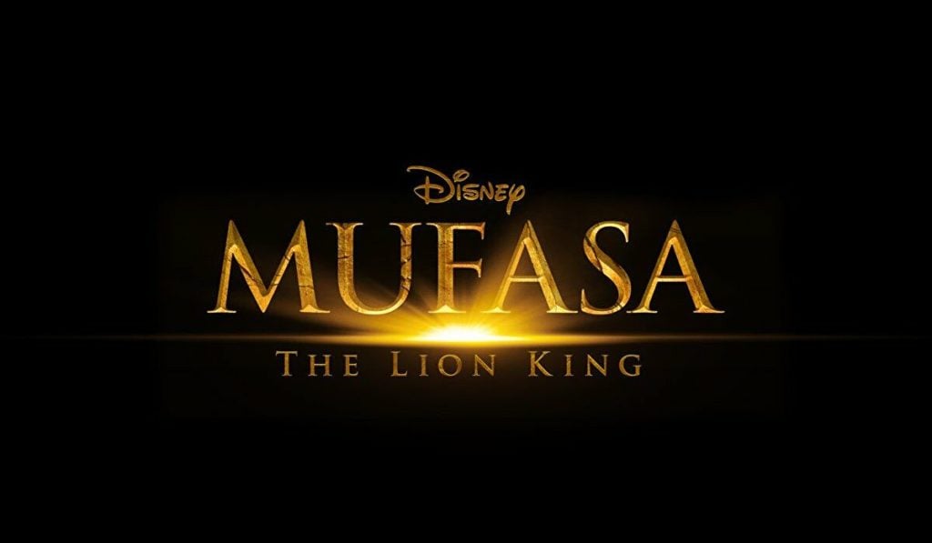 logo filmu live action mufasa: the lion king