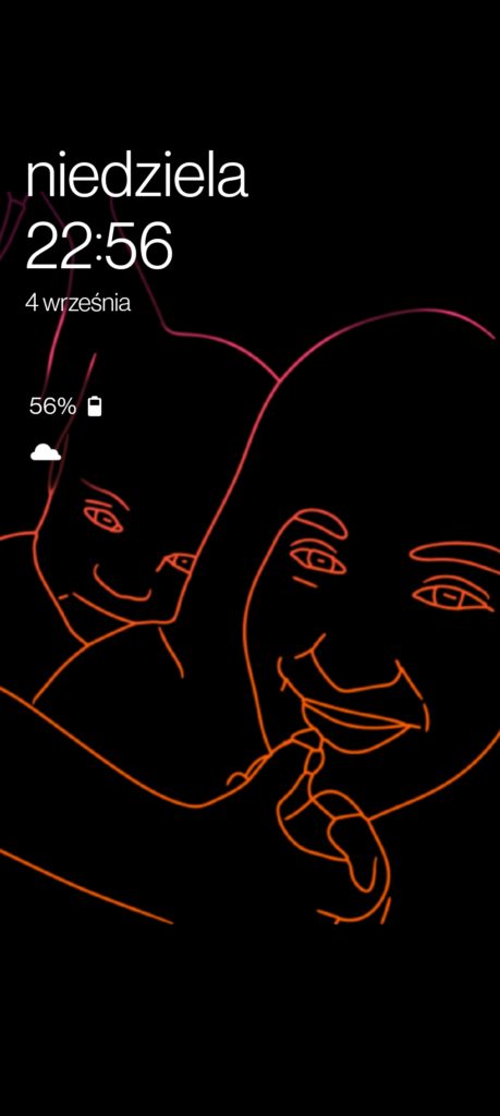 OnePlus 10T ekran zawsze aktywny AoD Canvas