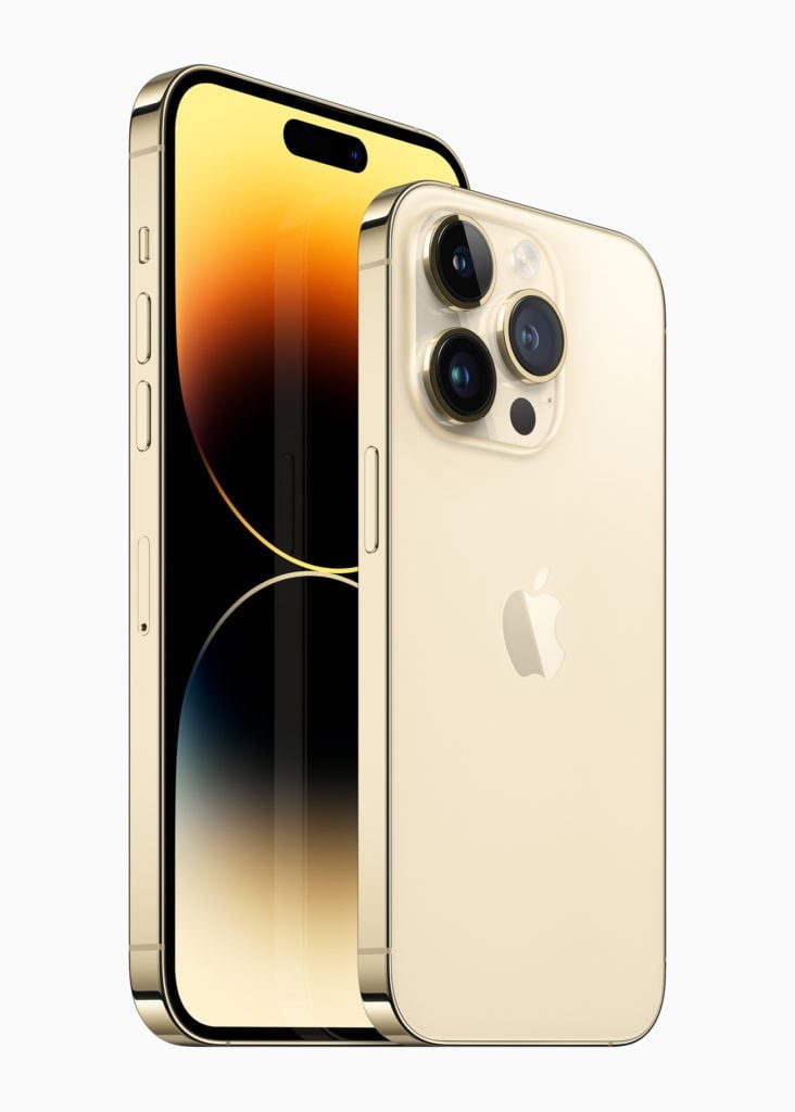 iPhone 14 Pro kolor złoty