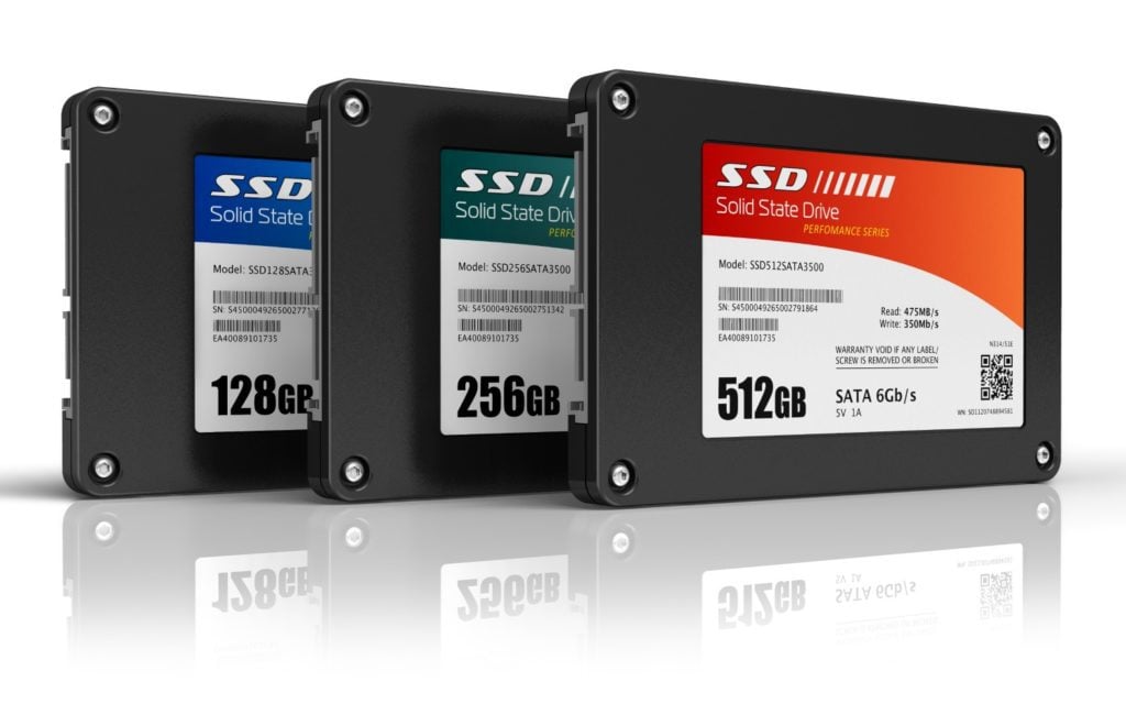 Pojemność dysków SSD