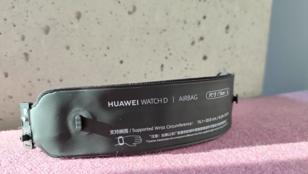 Huawei Watch D poduszka powietrzna