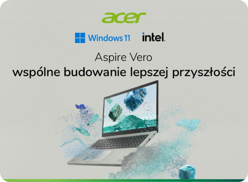 Acer Aspire Vero ekologiczny laptop