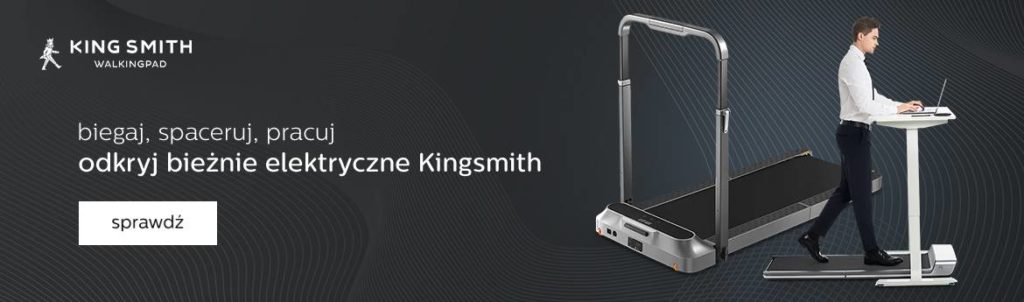 al.to promocja bieżnia Kingsmith WalkingPad z biurkiem Standing Desk