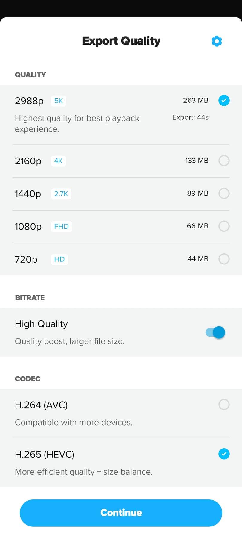 wysoka jakość eksportu quik GoPro Hero11 Mini