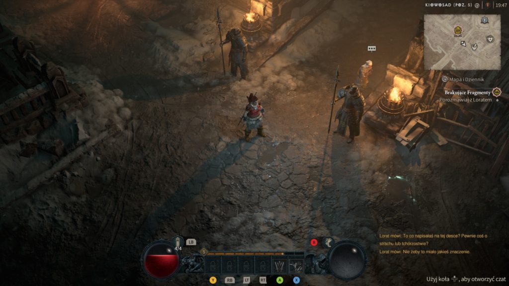 Zrzut ekranu z Diablo IV Beta