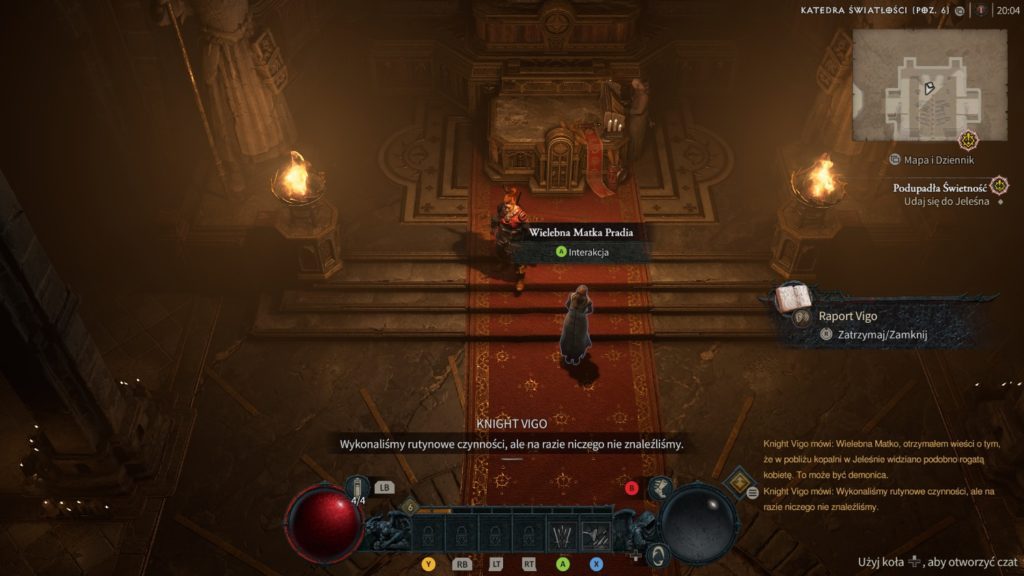 Zrzut ekranu z bety Diablo 4