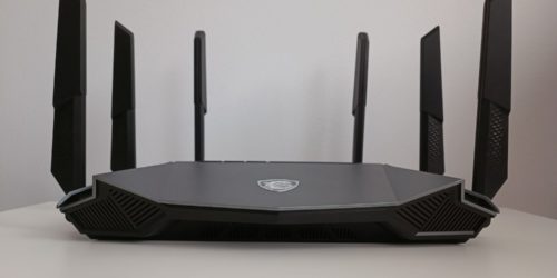 msi radix ax6600 front