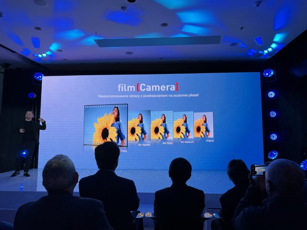 Relacja premiera Redmi Note 12 film camera filtry