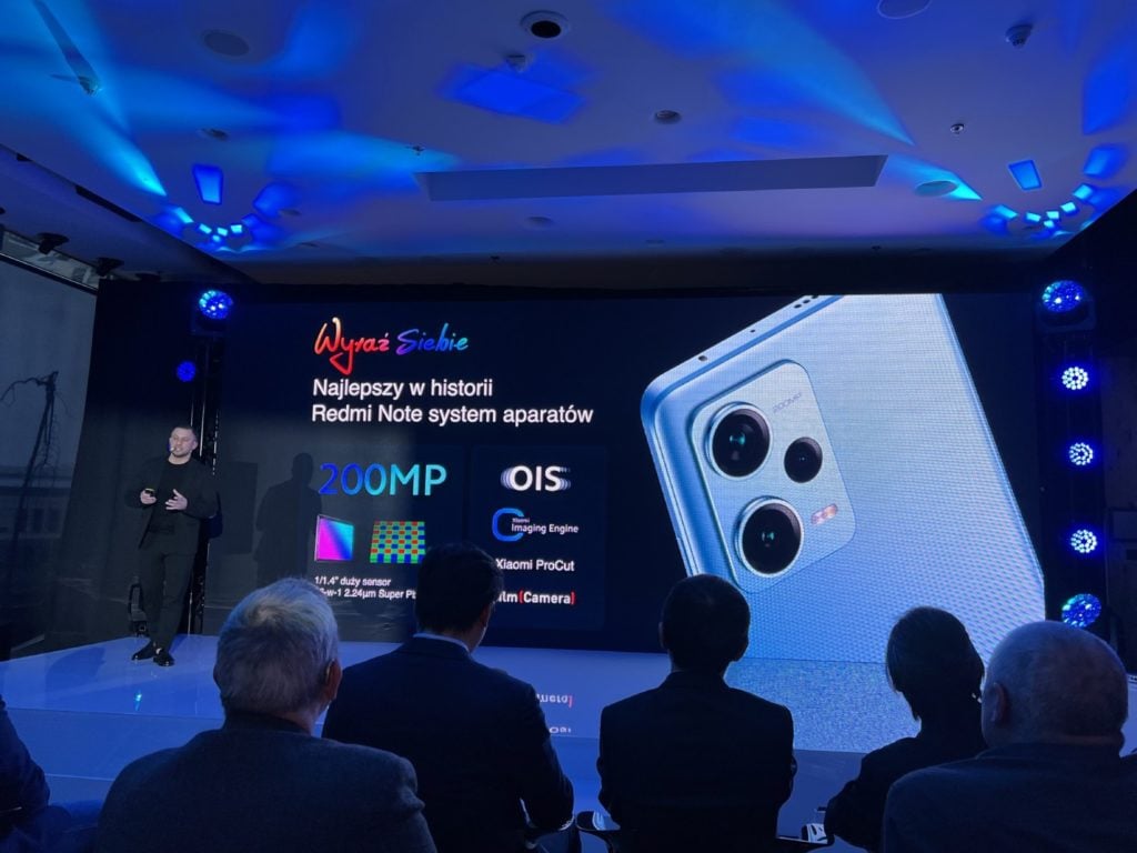 Relacja premiera Redmi Note 12 pro+ 5g aparat