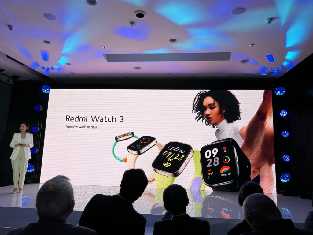 Relacja premiera Redmi Note 12 redmi watch 3 design