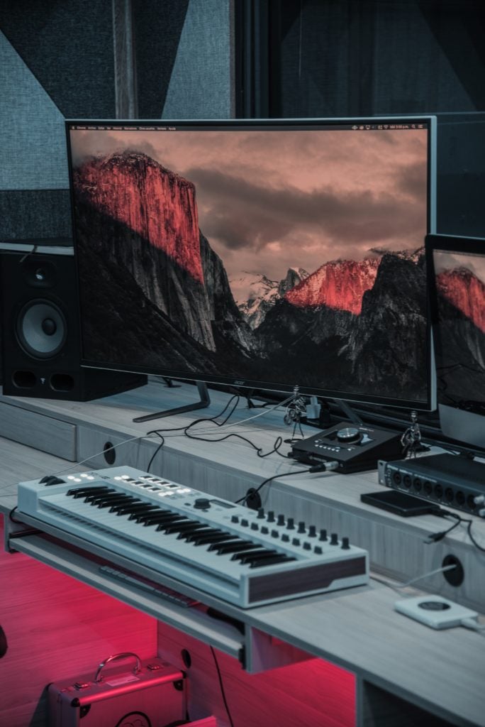 studio komputer do muzyki