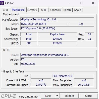 specyfikacja płyty głównej gigabyte b760 w g4m3r hero