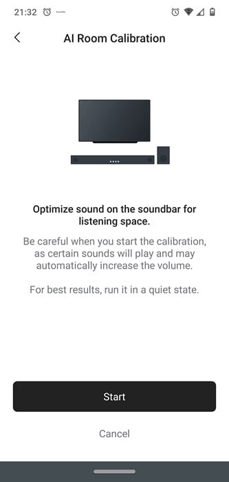 Aplikacja LG Sound Bar LG SC9S