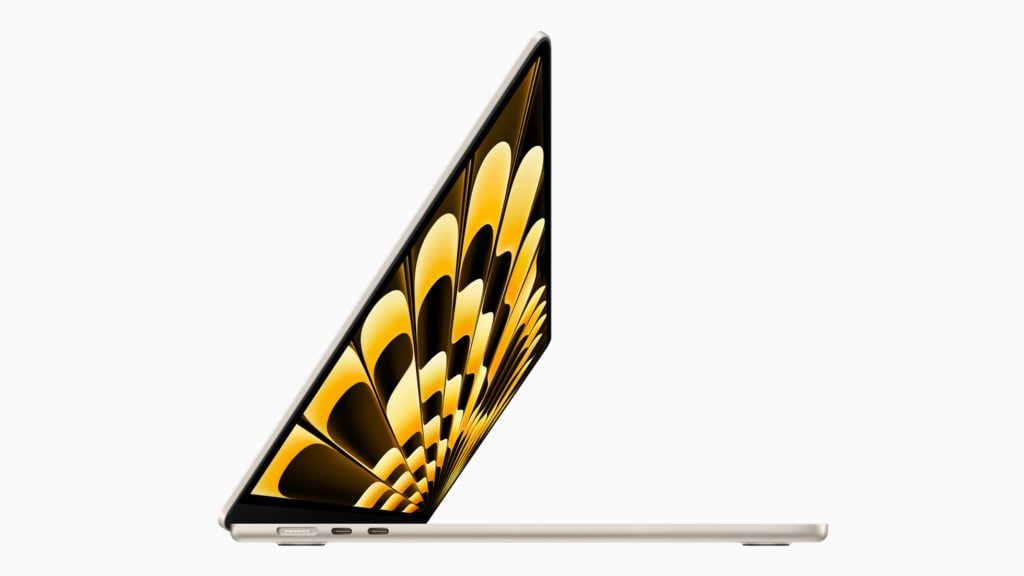 MacBook Air 15 profil
