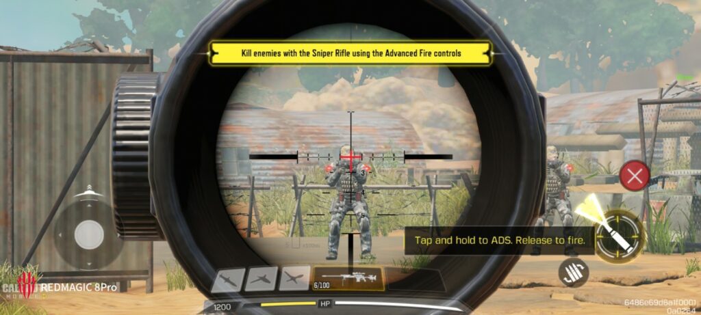Zrzut ekranu z gry Call of Duty Mobile