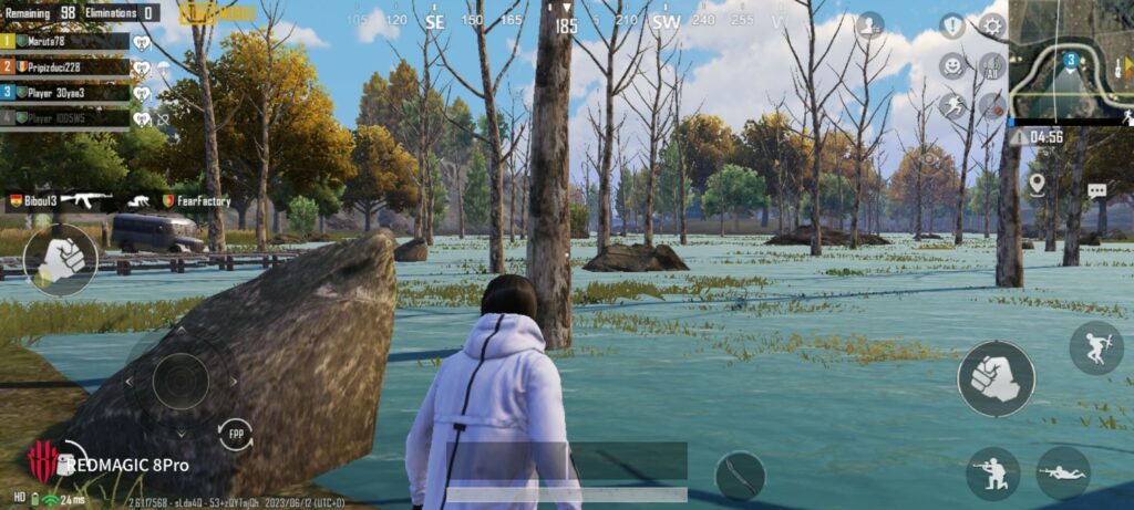 Zrzut ekranu z gry PUBG Mobile