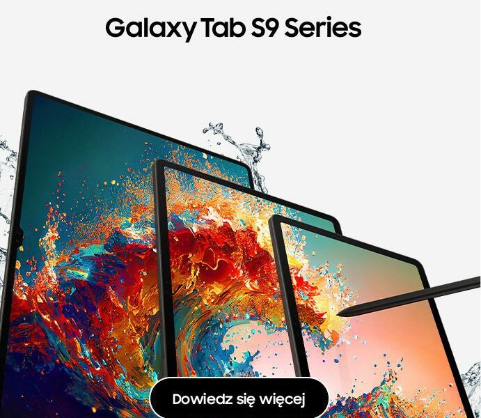 Specyfikacja Samsung Galaxy Tab S9, S9+, S9 Ultra: wodoodporne tablety z nowymi wyświetlaczami