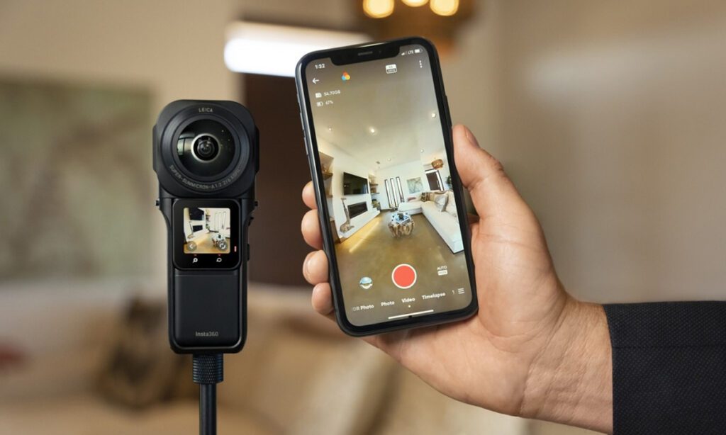 kamera 360 stopni smartfon