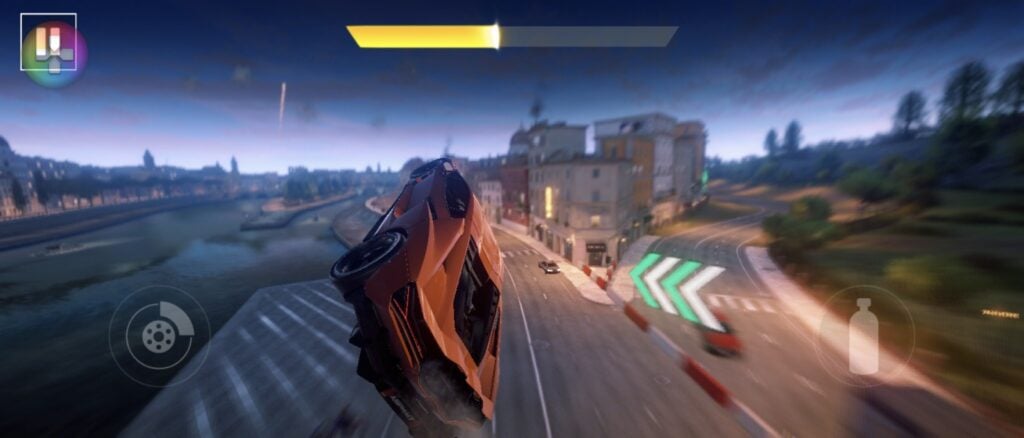 Screenshot z gry Asphalt 9 na Sony Xperia 1 V
