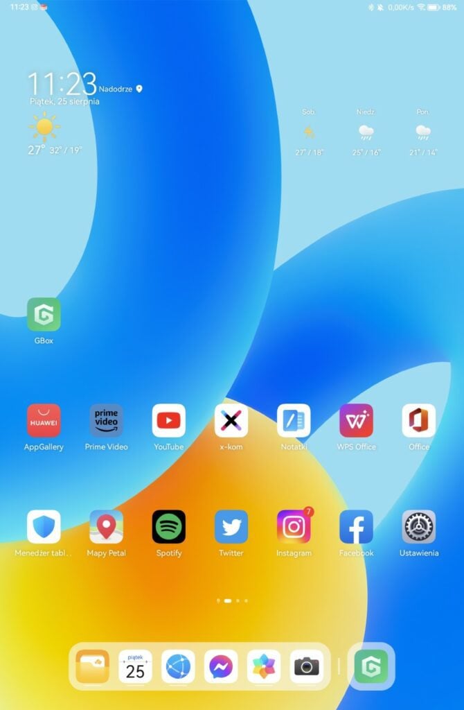 Huawei MatePad 11.5 ekran główny