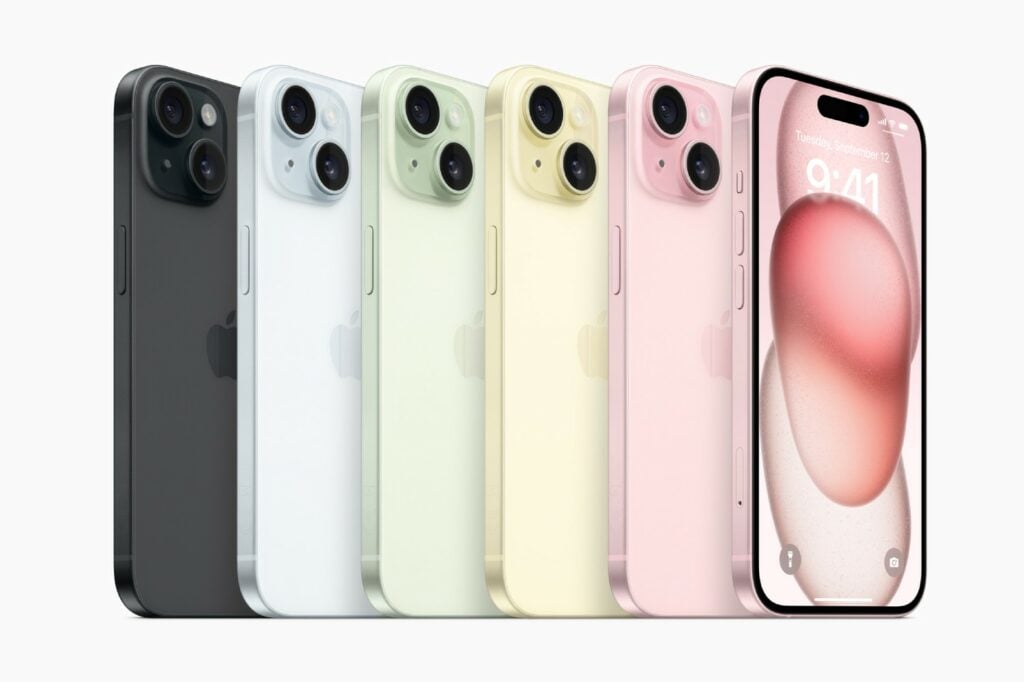 apple iphone 15 kolor