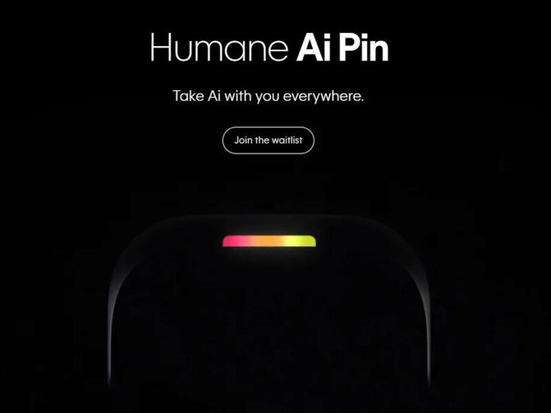 Humane Ai Pin – projektor, który ma funkcjonalność smartfona zadebiutował na Paris Fashion Week