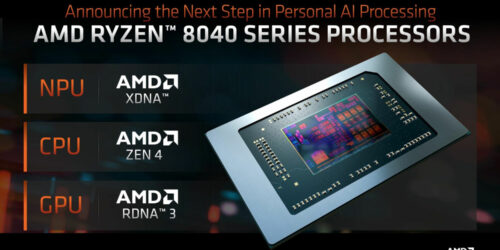 Nadchodzą procesory AMD Ryzen 8040 do laptopów. AMD stawia silny nacisk na AI