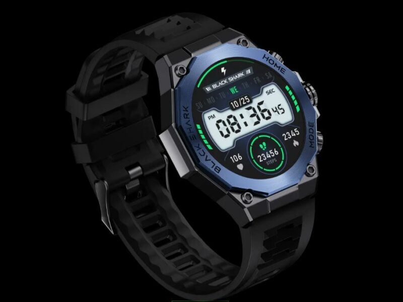 Black Shark S1 Pro. Smartwatch dla graczy z obsługą ChatGPT