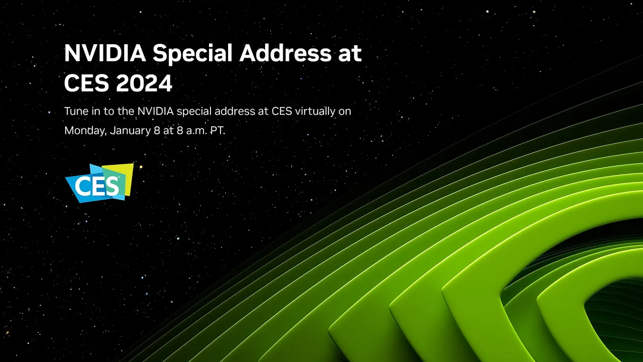 GeForce na CES 2024. Oglądaj transmisję NVIDIA z premiery RTX 4000