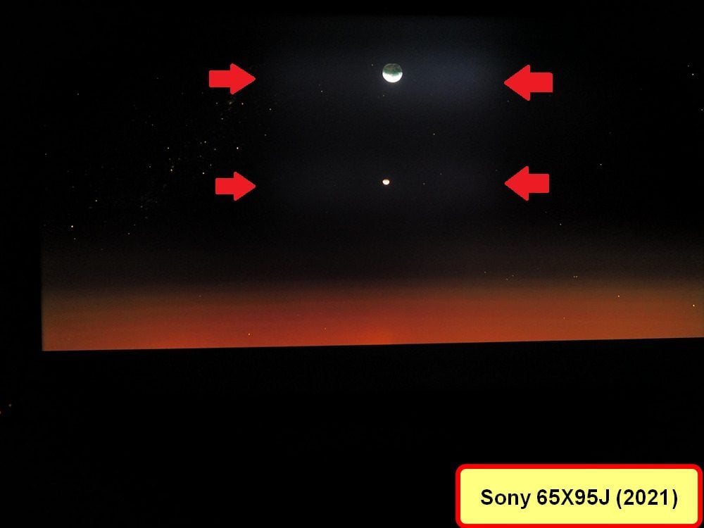 Scena testowa Sony 65X95L