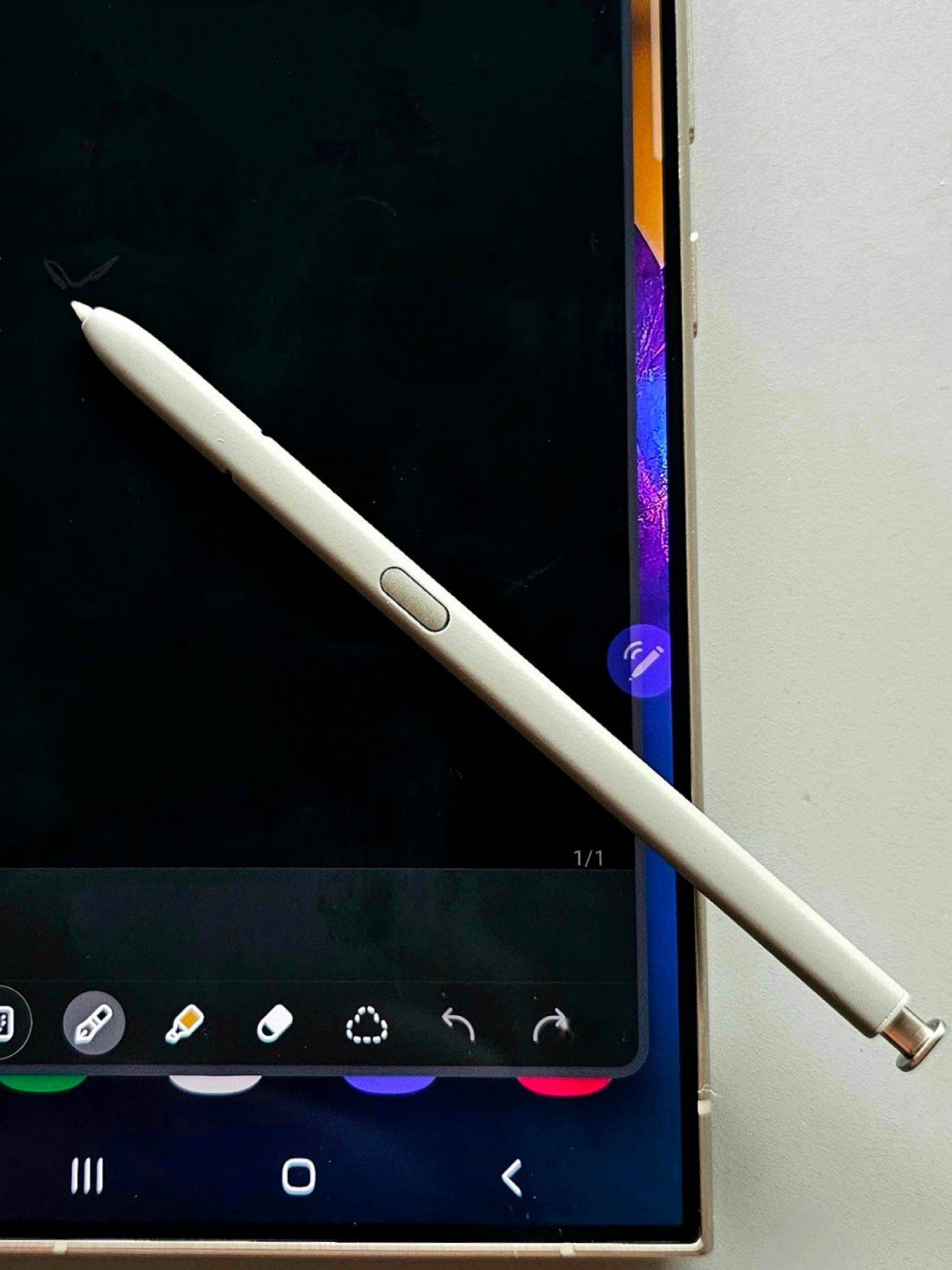 S pen Samsung Galaxy S24 Ultra