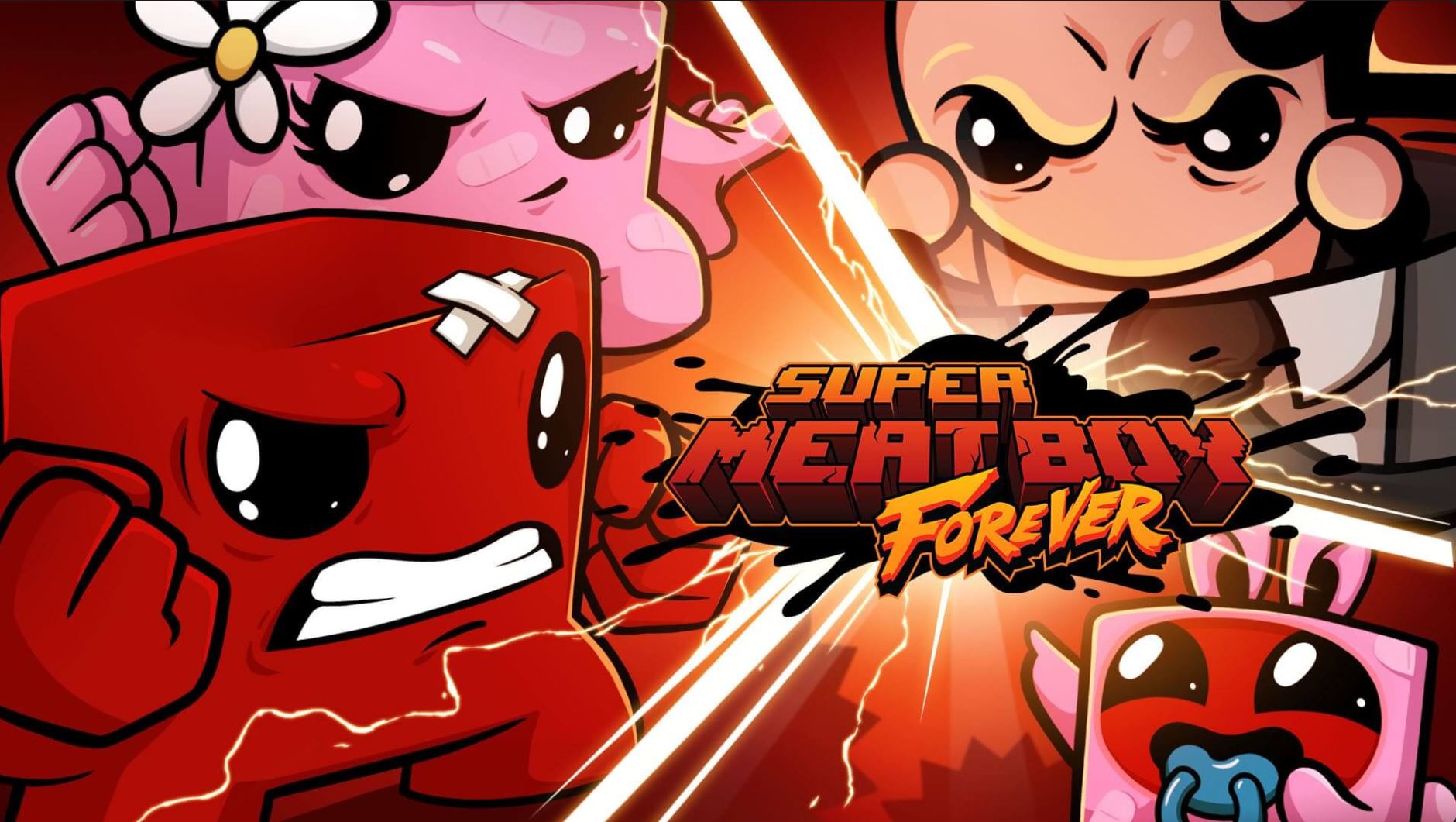 Super Meat Boy Forever dostępne za Darmo w Epic Games Store