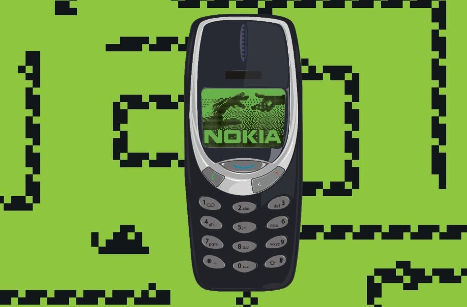 nokia 3310 wąż