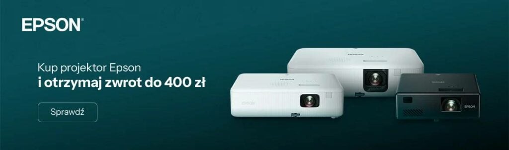 x-kom promocja Kup projektor Epson i odbierz zwrot do 400 zł