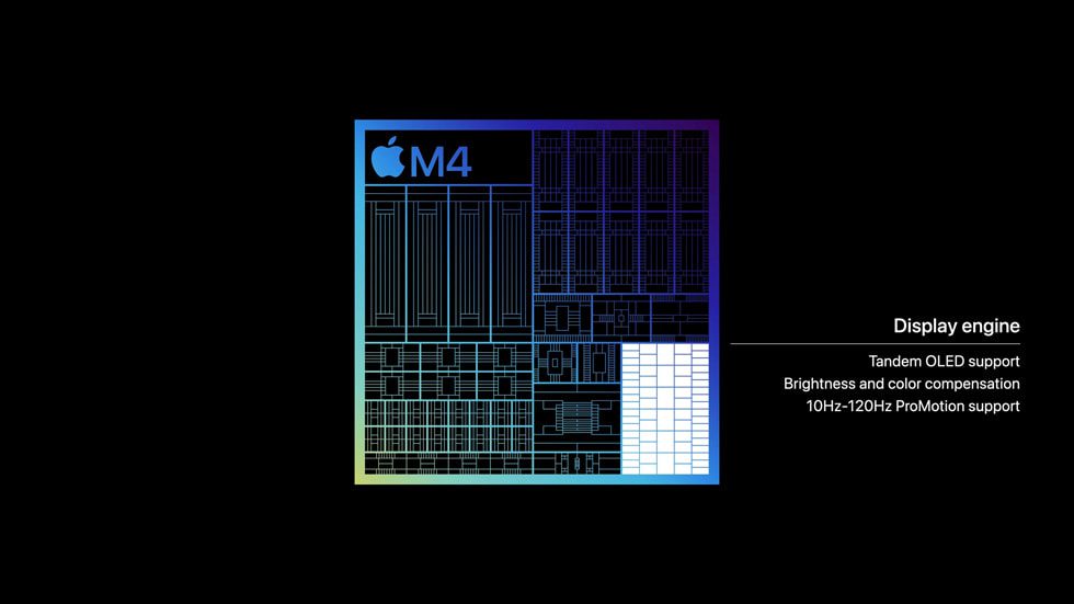 apple m4 display engine