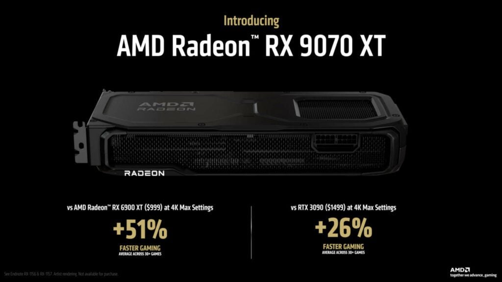 wydajność rx 9070 xt