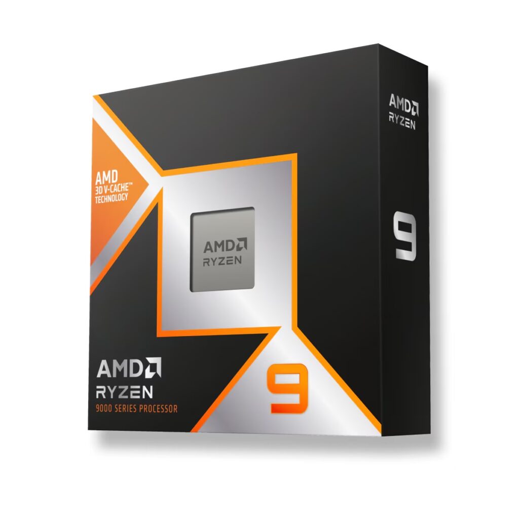 amd ryzen 9 9950x3d box