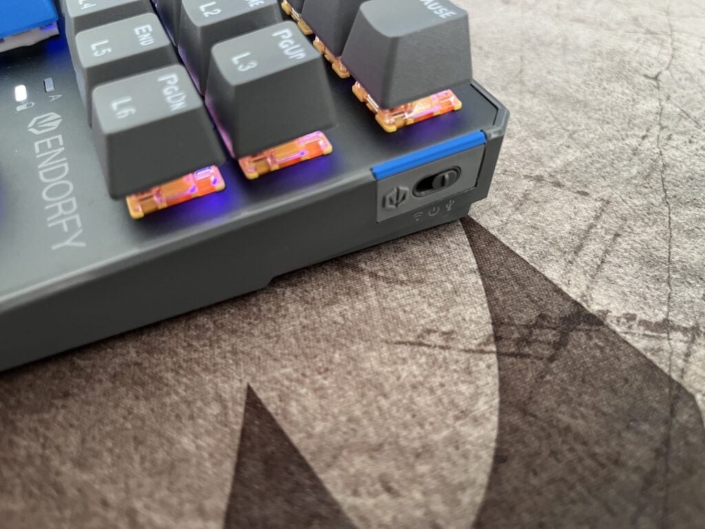 tryby działania w endorfy thock v2 wireless
