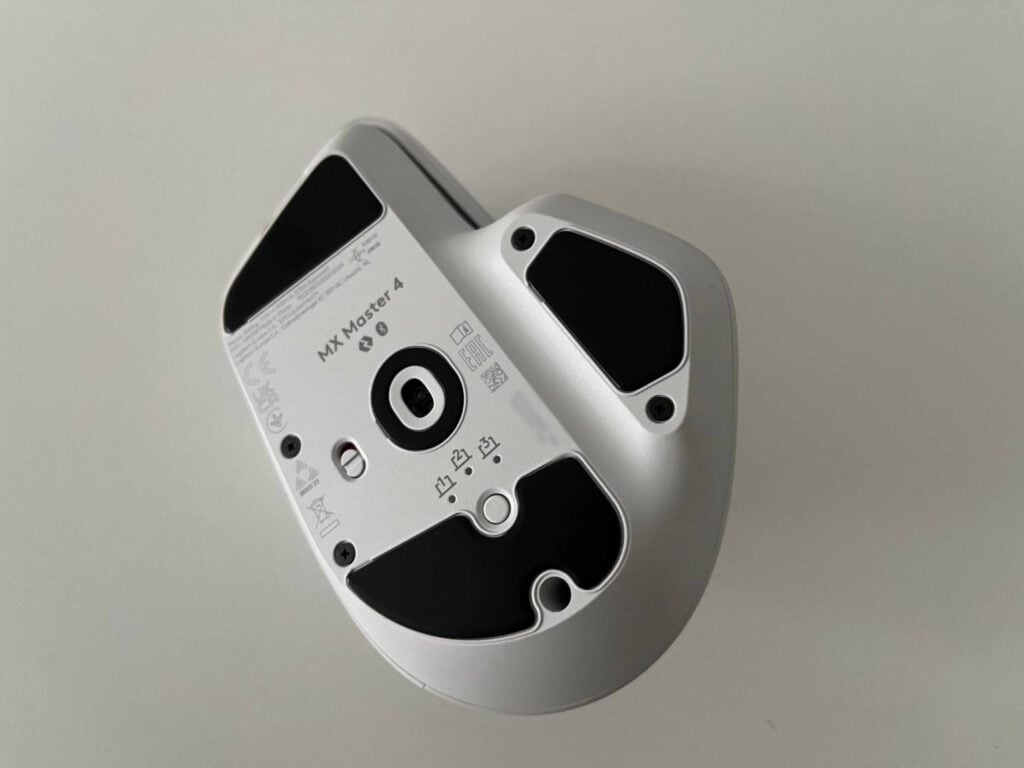 logitech mx master 4 ślizgacze
