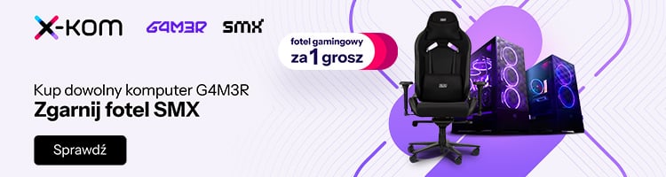 Fotel za 1 grosz przy zakupie komputera G4M3R