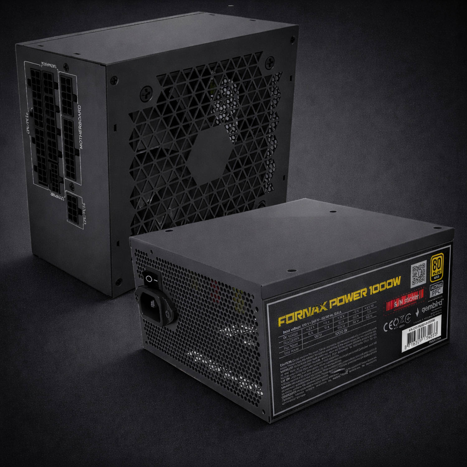 Test i recenzja Gembird Fornax Power 1000 W 80 Plus Gold. Tanio, ale czy dobrze?